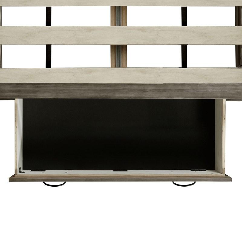 Large Picture of Elements International Wade Youth WE650FB Full Platform Storage Bed