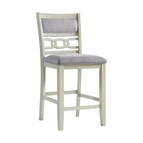 Elements International Amherst DAH750CSC Counter Height Side Chair - Bisque