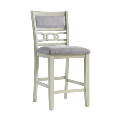 Elements International Amherst DAH750CSC Counter Height Side Chair - Bisque