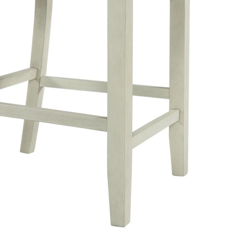 Large Picture of Elements International Amherst DAH750CSC Counter Height Side Chair - Bisque