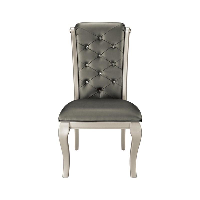 Homelegance Crawford 5546S Side Chair - Grey