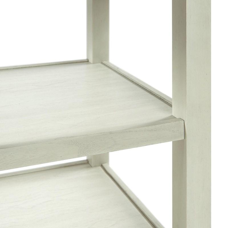 Large Picture of Elements International Amherst DAH750CT Counter Height Dining Table - Bisque