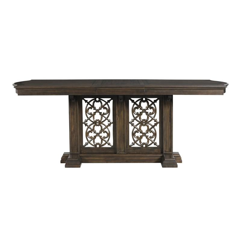 Elements International Chesley DCL100CTB Counter Height Dining Table