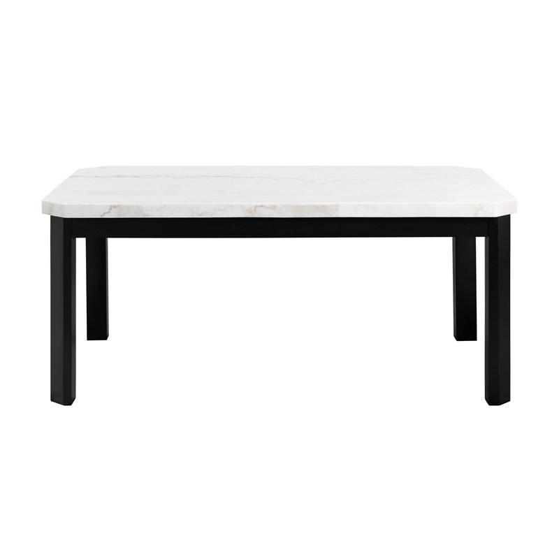 Large Picture of Elements International Francesca CFC700DTB Dining Table