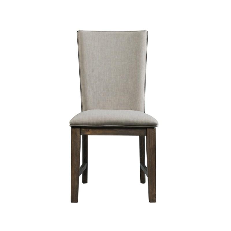 Large Picture of Elements International Grady DGD100FSC Upholstered Side Chair