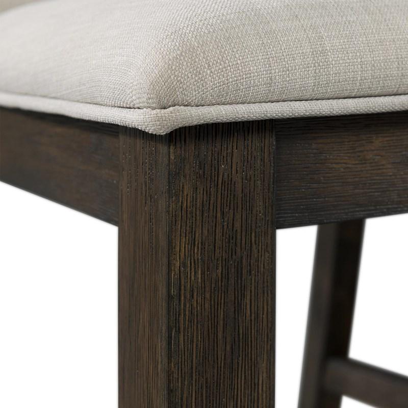 Large Picture of Elements International Grady DGD100FSC Upholstered Side Chair
