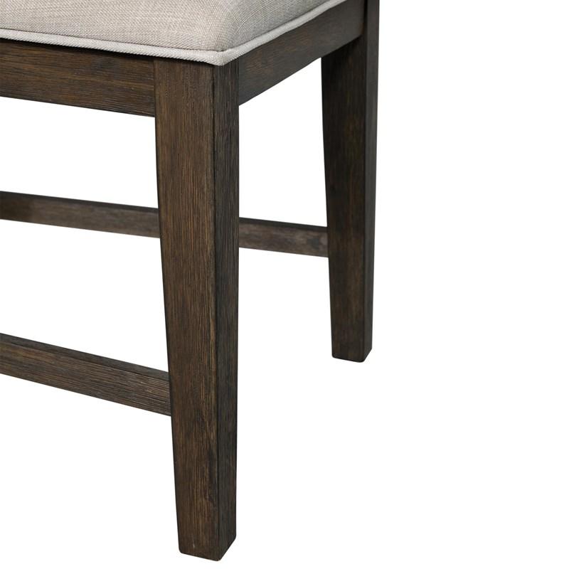 Large Picture of Elements International Grady DGD100FSC Upholstered Side Chair