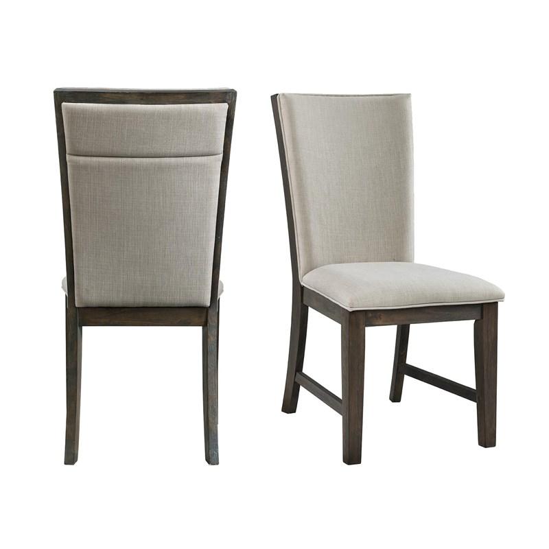 Large Picture of Elements International Grady DGD100FSC Upholstered Side Chair