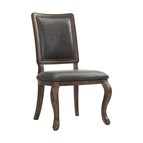 Elements International Gramercy DGC550SCPB Side Chair