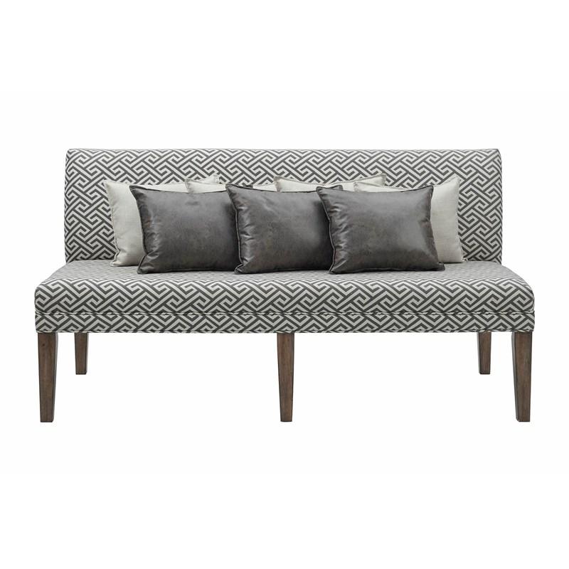 Large Picture of Elements International Gramercy DGC530SF Dining Settee