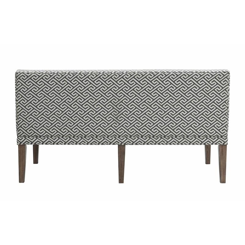 Large Picture of Elements International Gramercy DGC530SF Dining Settee