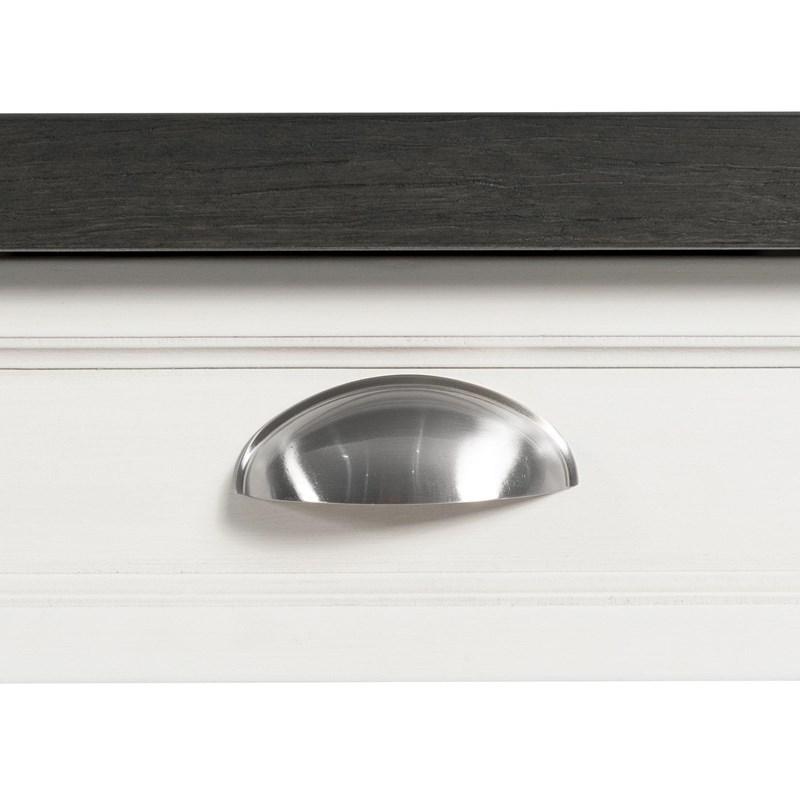 Large Picture of Elements International Kayla DKY350CT Counter Height Dining Table with Storage