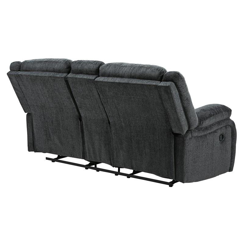 Draycoll Reclining Fabric Loveseat with Console (7650494) image 5