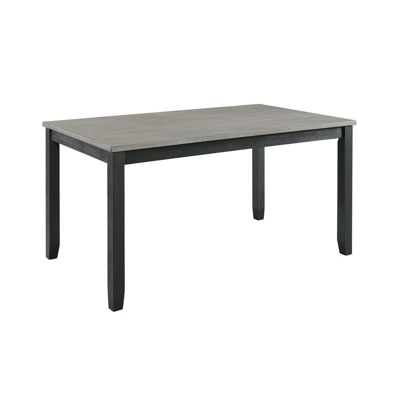 Large Picture of Elements International Martin Gray DMT3006DS 6 pc Dinette