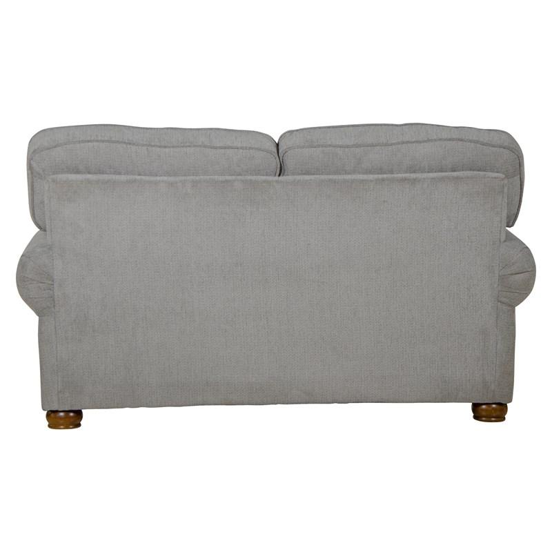 Large Picture of Jackson Furniture Singletary 3241-02 Loveseat - Nickel