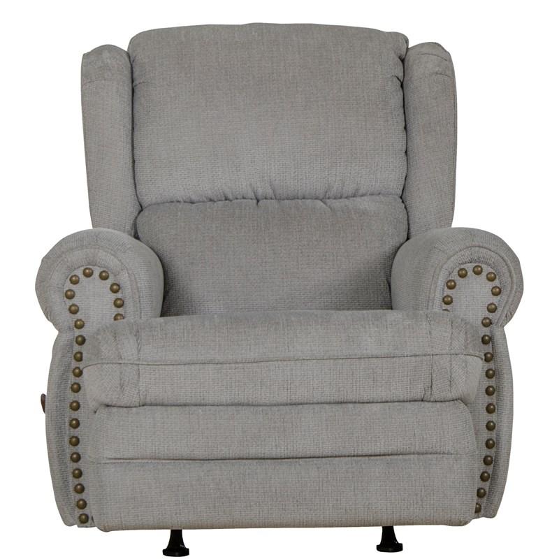 Large Picture of Jackson Furniture Singletary 3241-11 Rocker Recliner - Nickel