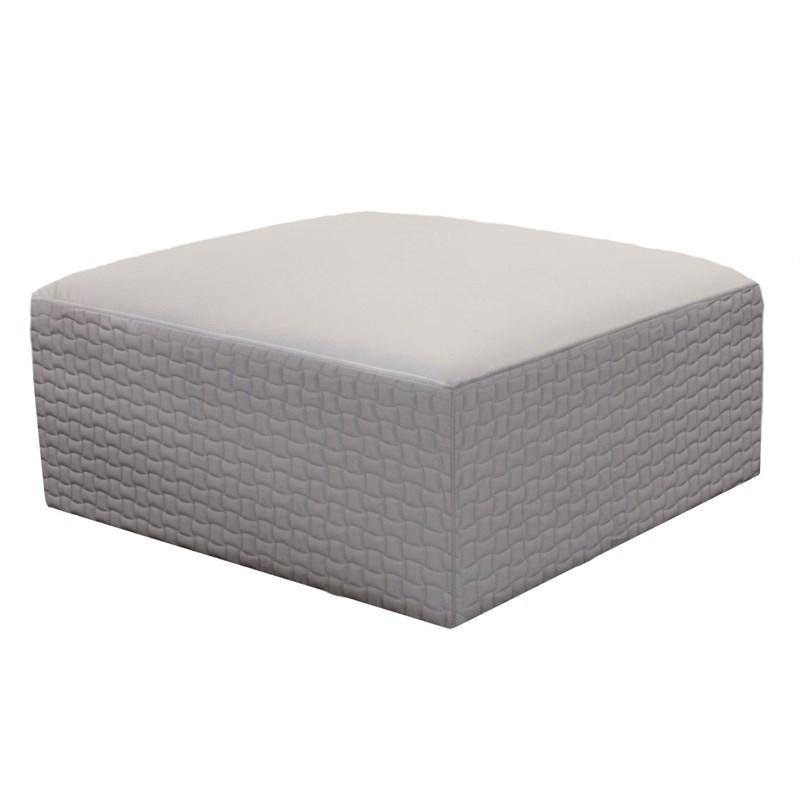 Large Picture of Jackson Furniture Carlsbad 3301-12 Ottoman - Charcoal