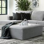 Jackson Furniture Carlsbad 3301-28 Cocktail Ottoman - Charcoal