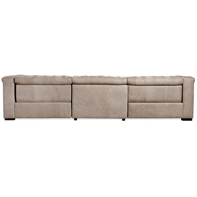 Large Picture of Hooker Furniture SS434-GP3-082 Savion Grandier Power Recliner Sofa with Power Headrest