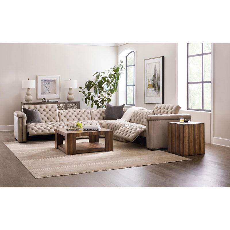 Large Picture of Hooker Furniture SS434-G5PS-082 Savion Grandier 5-Piece Sectional with Power Recline & Power Headrest