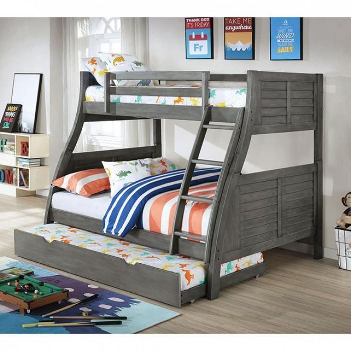 Large Picture of Furniture of America Hoople CM-BK963GY-TR Trundle