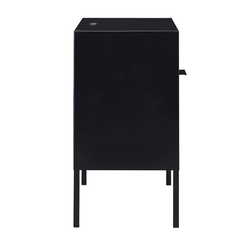 Large Picture of Elements International Ember CEB800NSE Nightstand - Black