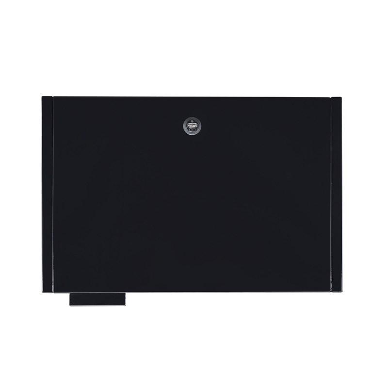 Large Picture of Elements International Ember CEB800NSE Nightstand - Black