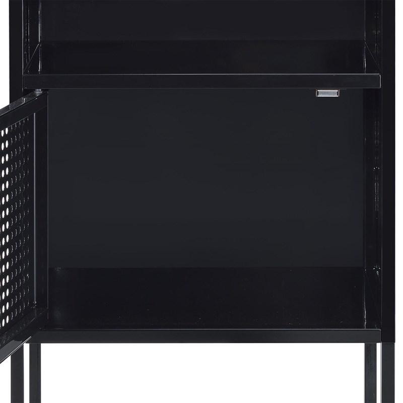 Large Picture of Elements International Ember CEB800NSE Nightstand - Black