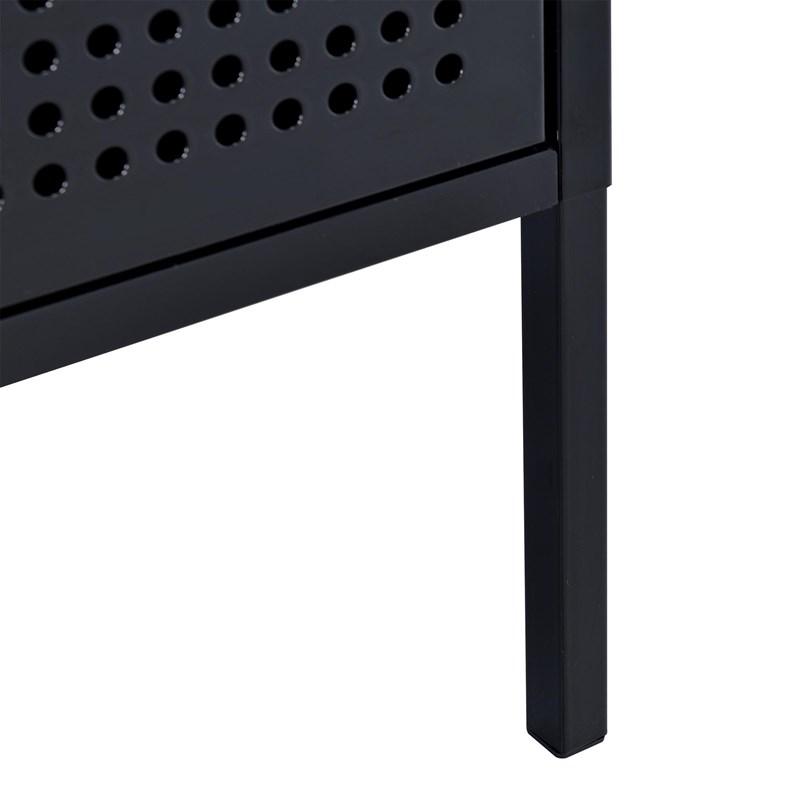 Large Picture of Elements International Ember CEB800NSE Nightstand - Black