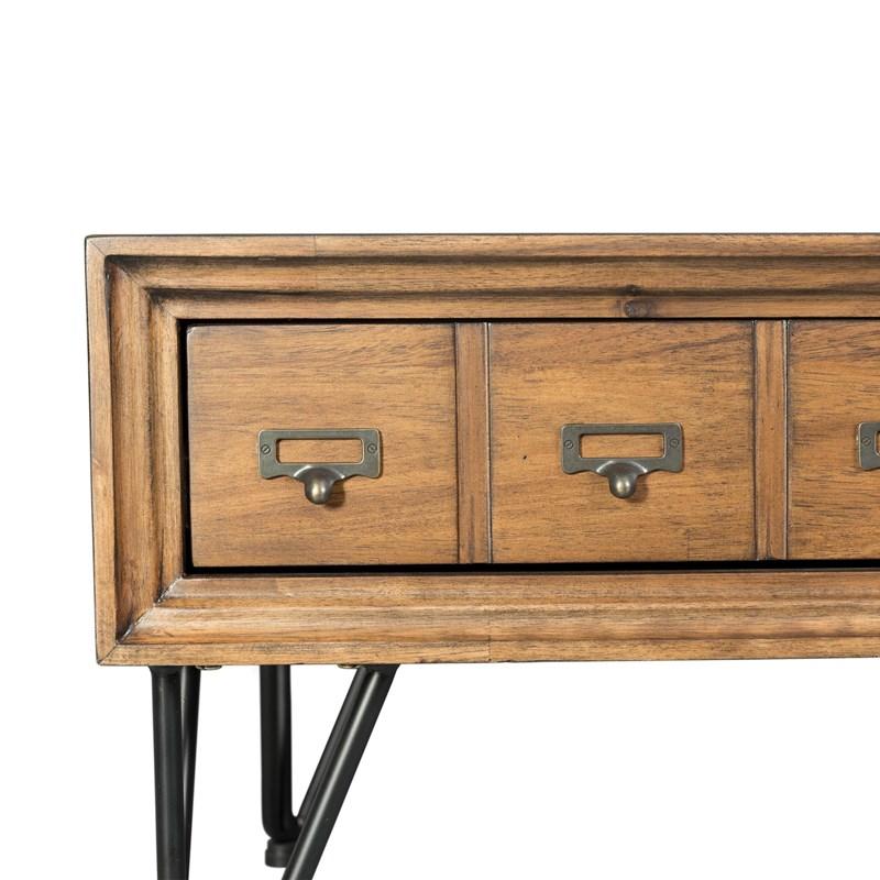 Large Picture of Elements International Boone TBN100CTE Coffee Table