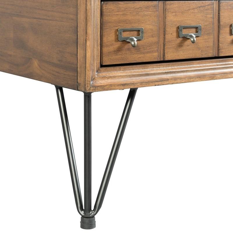 Large Picture of Elements International Boone TBN100CTE Coffee Table