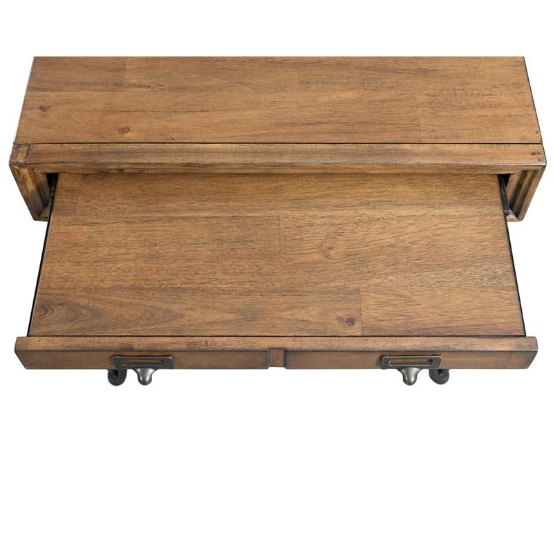 Large Picture of Elements International Boone TBN100ETTE End Table