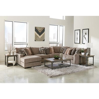 Jackson Furniture Kingston 4472 4 pc Sectional - Pewter