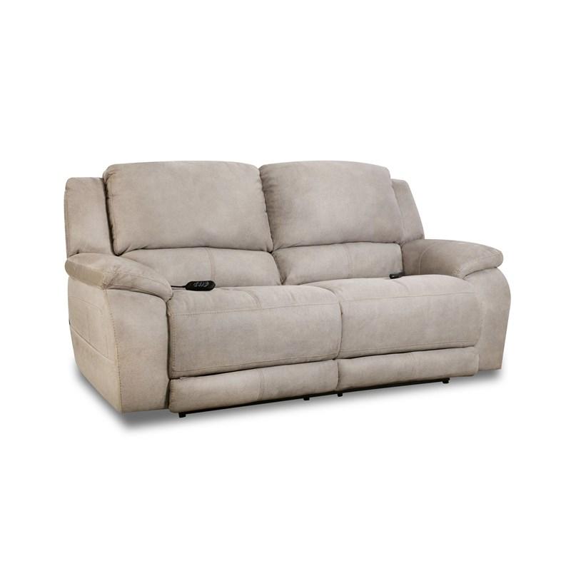 Homestretch Furniture 187-37-17 Double Power Reclining Sofa