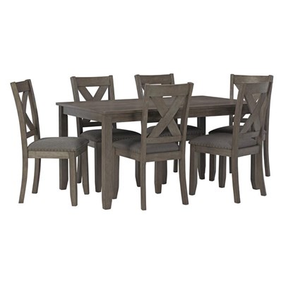 Signature Design by Ashley Caitbrook D388-425 Rectangular Dining Room Table Set