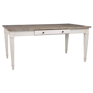 Signature Design by Ashley Skempton D394-25 Rectangular Dining Room Table with Storage (Dining Tables - Rectangle)