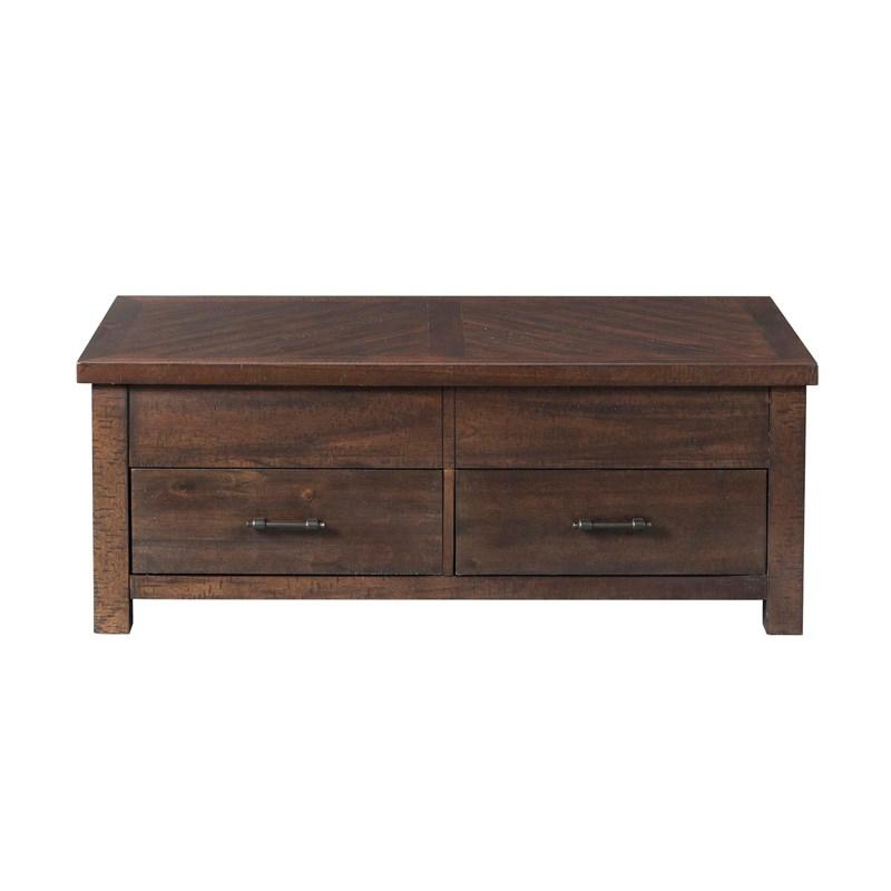 Elements International Jax TJX100CTLT Lift Top Coffee Table