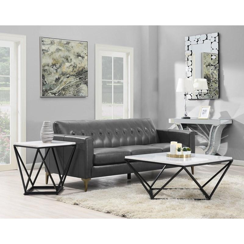 Large Picture of Elements International Riko CRK100ET End Table