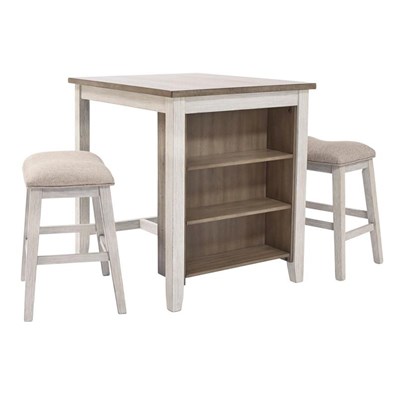 Signature Design by Ashley Skempton D394-113 Rectangular Dining Room Counter Table Set