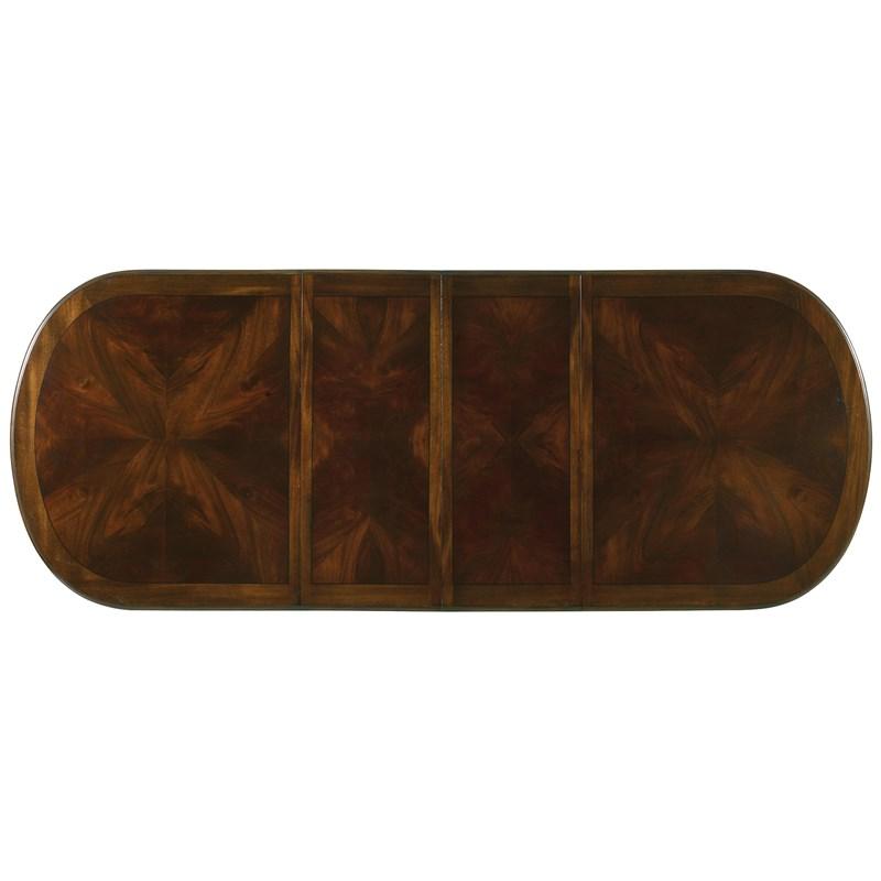 Large Picture of Hooker Furniture 5381-75200 Leesburg Leg Table with Two 18'' Leaves