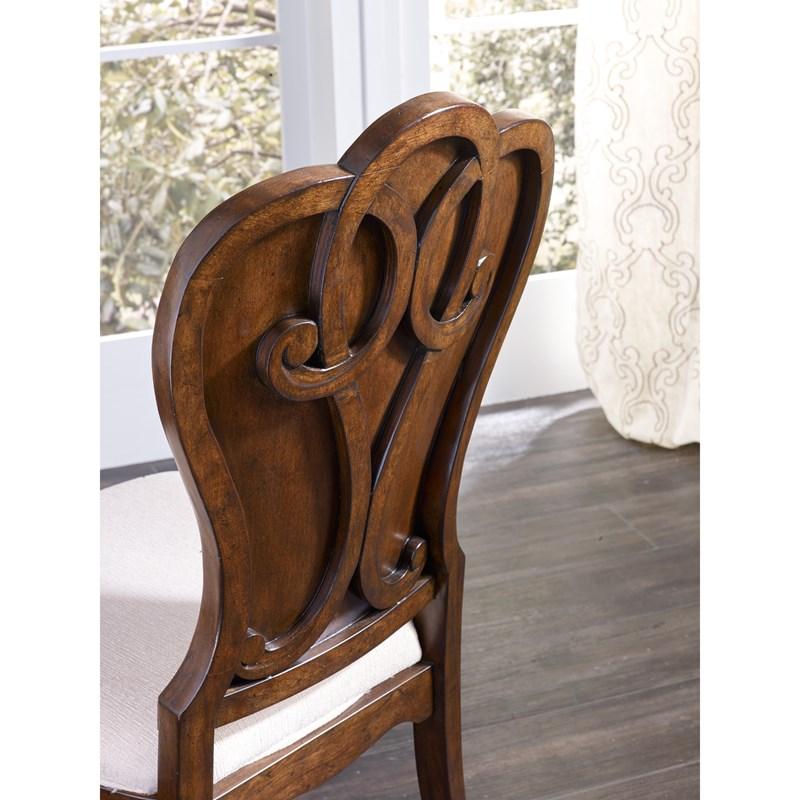Large Picture of Hooker Furniture 5381-75410 Leesburg Upholstered Side Chair
