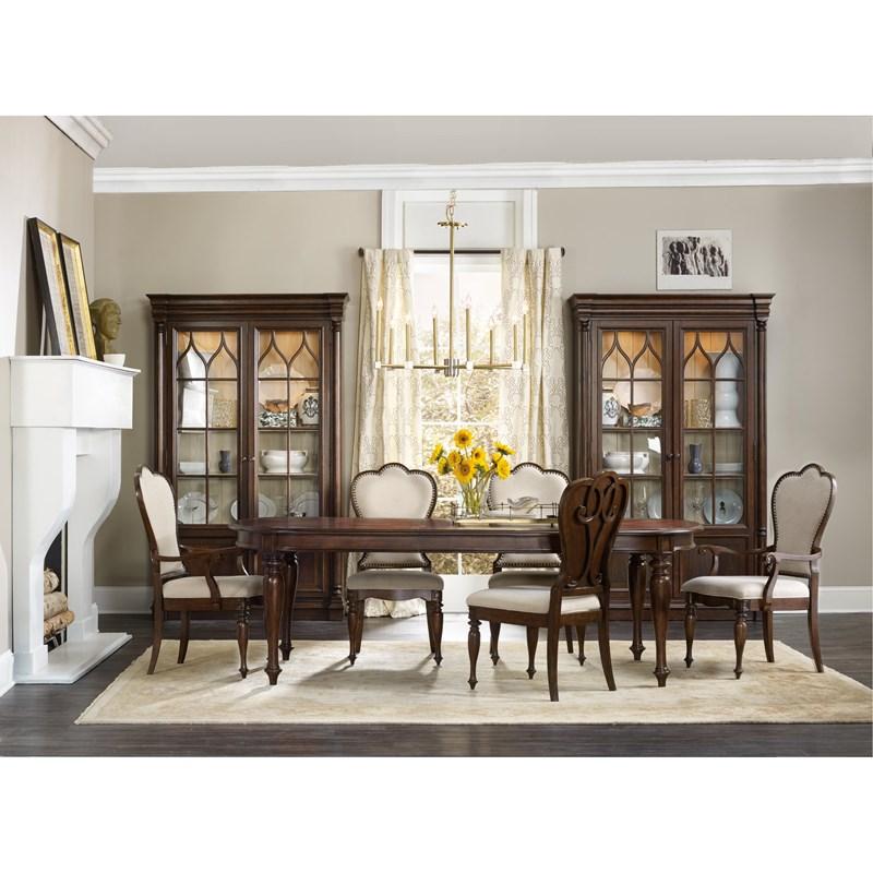 Large Picture of Hooker Furniture 5381-75410 Leesburg Upholstered Side Chair