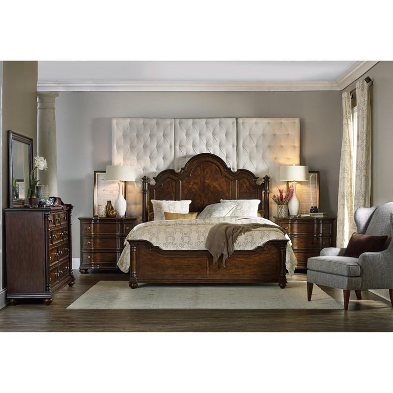 Large Picture of Hooker Furniture 5381-90650 Leesburg Queen Poster Bed