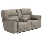 Benchcraft Cavalcade 7760194 Double Reclining Loveseat with Console