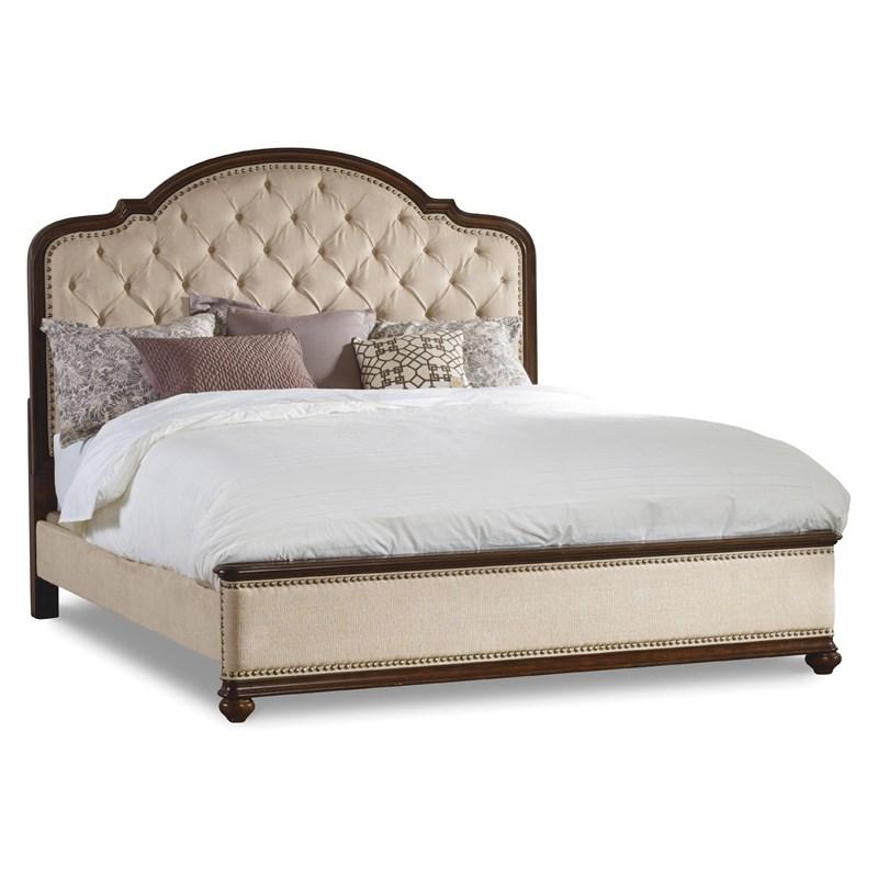 Hooker Furniture 5381-90850 Leesburg Queen Upholstered Bed