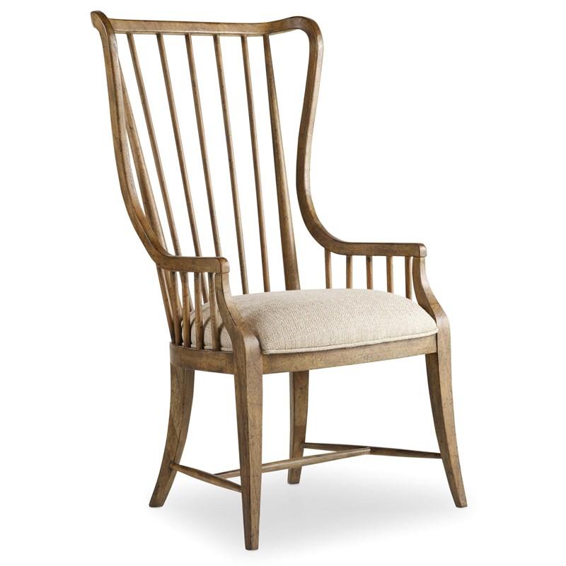 Hooker Furniture 5401-75400 Sanctuary Tall Spindle Arm Chair