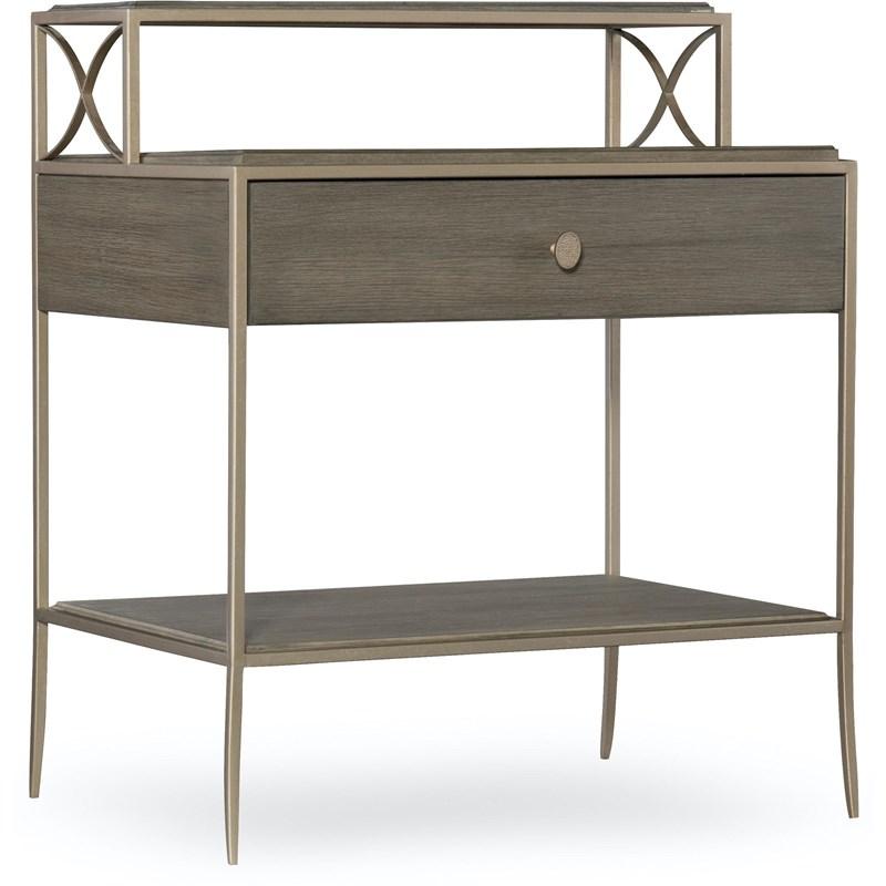 Hooker Furniture 5990-90116-DKW Elixir Leg Nightstand