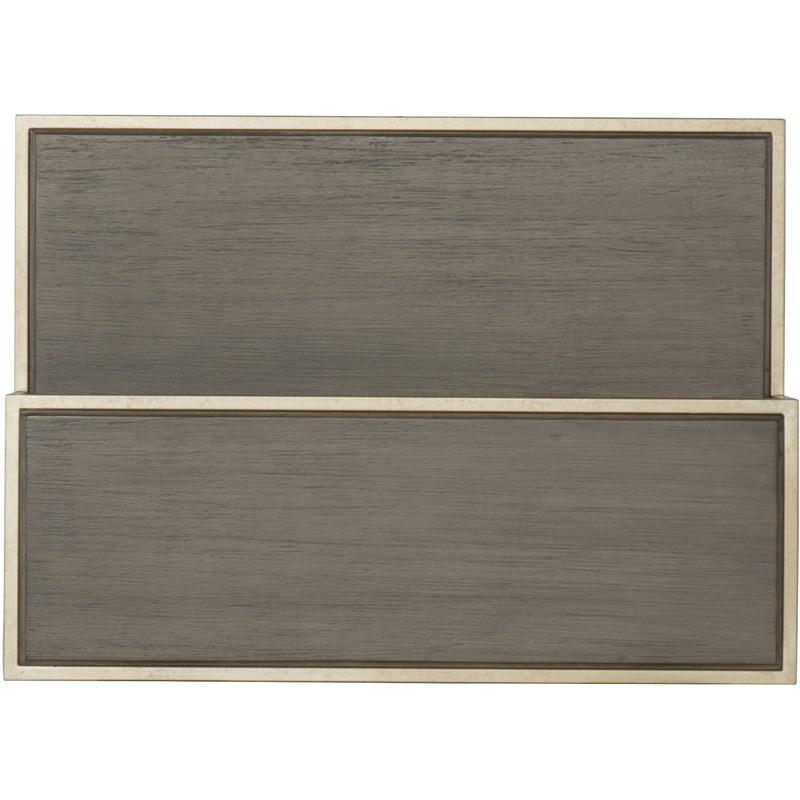 Large Picture of Hooker Furniture 5990-90116-DKW Elixir Leg Nightstand