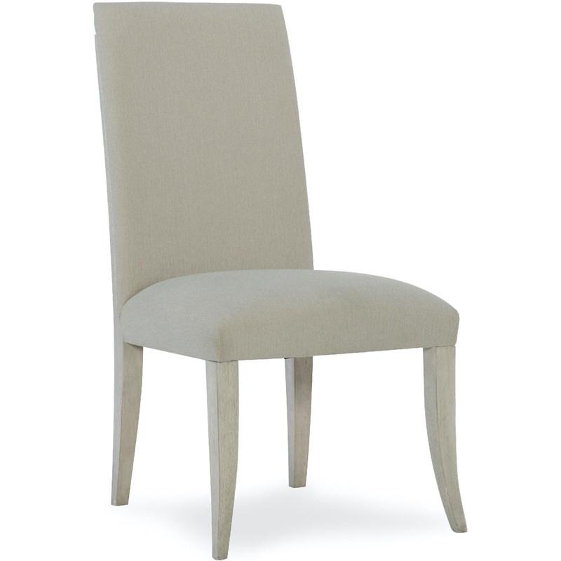 Hooker Furniture 5990-75410A-LTWD Elixir Upholstered Side Chair