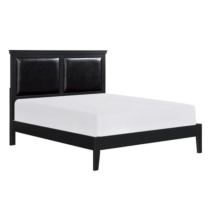 Large Picture of Homelegance Seabright 1519BK-1* Queen Bed